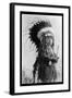 Cheyenne Warrior of the Future-Richard Throssel-Framed Art Print