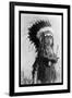 Cheyenne Warrior of the Future-Richard Throssel-Framed Art Print