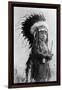 Cheyenne Warrior of the Future-Richard Throssel-Framed Art Print