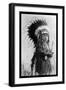 Cheyenne Warrior of the Future-Richard Throssel-Framed Premium Giclee Print