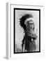 Cheyenne Warrior of the Future-Richard Throssel-Framed Premium Giclee Print