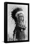 Cheyenne Warrior of the Future-Richard Throssel-Framed Stretched Canvas