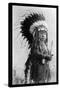 Cheyenne Warrior of the Future-Richard Throssel-Stretched Canvas