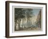 Cheyne Walk, Chelsea, 1816-John Varley-Framed Giclee Print