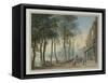 Cheyne Walk, Chelsea, 1816-John Varley-Framed Stretched Canvas