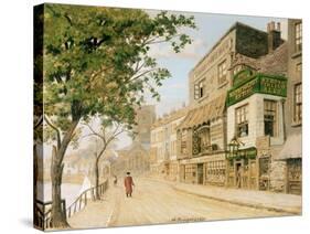 Cheyne Walk, Chelsea, 1857-Walter Greaves-Stretched Canvas