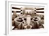 Chez-Cup Op Art Cocktail Bar, London-null-Framed Art Print