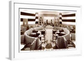 Chez-Cup Op Art Cocktail Bar, London-null-Framed Art Print