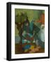 Chez la modiste (At the hat-makers) Pastel, 1905-1910-Edgar Degas-Framed Giclee Print