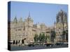 Chhatrapati Shivaji Terminus Railway Station, Unesco World Heritage Site, Mumbai-Tony Waltham-Stretched Canvas