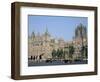 Chhatrapati Shivaji Terminus Railway Station, Unesco World Heritage Site, Mumbai-Tony Waltham-Framed Photographic Print