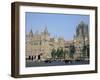 Chhatrapati Shivaji Terminus Railway Station, Unesco World Heritage Site, Mumbai-Tony Waltham-Framed Photographic Print