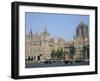Chhatrapati Shivaji Terminus Railway Station, Unesco World Heritage Site, Mumbai-Tony Waltham-Framed Photographic Print
