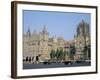 Chhatrapati Shivaji Terminus Railway Station, Unesco World Heritage Site, Mumbai-Tony Waltham-Framed Photographic Print