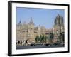 Chhatrapati Shivaji Terminus Railway Station, Unesco World Heritage Site, Mumbai-Tony Waltham-Framed Photographic Print