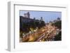 Chhatrapati Shivaji Terminus Train Station and Central Mumbai, India-Peter Adams-Framed Photographic Print