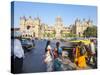 Chhatrapati Shivaji Terminus (Victoria Terminus), UNESCO World Heritage Site, Mumbai, Maharashtra S-Gavin Hellier-Stretched Canvas