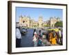 Chhatrapati Shivaji Terminus (Victoria Terminus), UNESCO World Heritage Site, Mumbai, Maharashtra S-Gavin Hellier-Framed Photographic Print