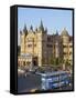 Chhatrapati Shivaji Terminus (Victoria Terminus), UNESCO World Heritage Site, Mumbai, Maharashtra S-Gavin Hellier-Framed Stretched Canvas