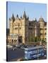 Chhatrapati Shivaji Terminus (Victoria Terminus), UNESCO World Heritage Site, Mumbai, Maharashtra S-Gavin Hellier-Stretched Canvas