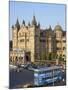 Chhatrapati Shivaji Terminus (Victoria Terminus), UNESCO World Heritage Site, Mumbai, Maharashtra S-Gavin Hellier-Mounted Photographic Print