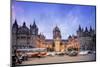 Chhatrapati Shivaji Terminus (Victoria Terminus), UNESCO World Heritage Site-Alex Robinson-Mounted Photographic Print