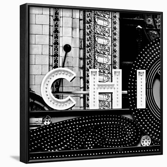 Chi B&W Sqaure-Gail Peck-Framed Photographic Print