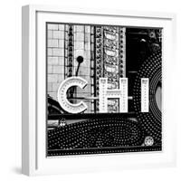 Chi B&W Sqaure-Gail Peck-Framed Photographic Print