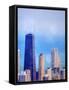 Chi Town II-Sonja Quintero-Framed Stretched Canvas