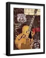 Chi-town-Keith Mallett-Framed Art Print