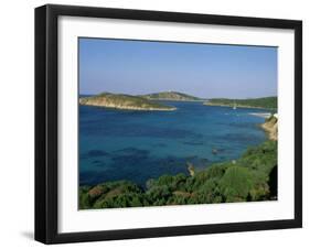 Chia Beach, South Coast, Island of Sardinia, Italy, Mediterranean-Bruno Morandi-Framed Photographic Print