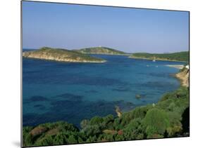 Chia Beach, South Coast, Island of Sardinia, Italy, Mediterranean-Bruno Morandi-Mounted Photographic Print