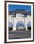 Chiang Kai Shek Memorial Hall Arch, Taipei, Taiwan, Asia-Charles Bowman-Framed Photographic Print