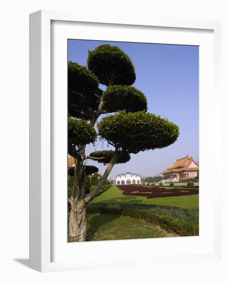 Chiang Kai-Shek Memorial Park National Theatre, Taiwan-Christian Kober-Framed Photographic Print