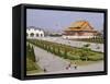 Chiang Kai Shek Memorial Square, Hall and National Theatre, Taipei, Taiwan-Adina Tovy-Framed Stretched Canvas