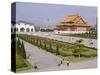 Chiang Kai Shek Memorial Square, Hall and National Theatre, Taipei, Taiwan-Adina Tovy-Stretched Canvas