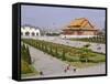 Chiang Kai Shek Memorial Square, Hall and National Theatre, Taipei, Taiwan-Adina Tovy-Framed Stretched Canvas