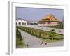 Chiang Kai Shek Memorial Square, Hall and National Theatre, Taipei, Taiwan-Adina Tovy-Framed Photographic Print