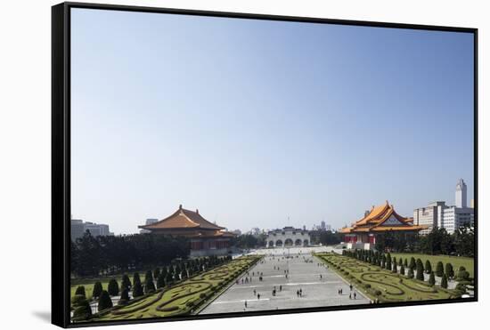 Chiang Kai-Shek Memorial, Taipei, Taiwan-Paul Souders-Framed Stretched Canvas