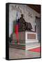 Chiang Kai-Shek Statue in the Chiang Kai-Shek Memorial Hall, Taipei, Taiwan, Asia-Michael Runkel-Framed Stretched Canvas