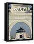 Chiang Kaishek (Chiang Kai-Shek) Memorial Park, Taipei City, Taiwan, China, Asia-Christian Kober-Framed Stretched Canvas