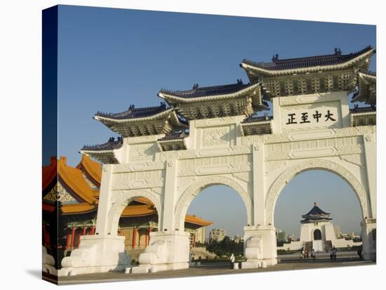 Chiang Kaishek Memorial Park, Taipei City, Taiwan-Christian Kober-Stretched Canvas