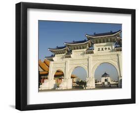 Chiang Kaishek Memorial Park, Taipei City, Taiwan-Christian Kober-Framed Photographic Print