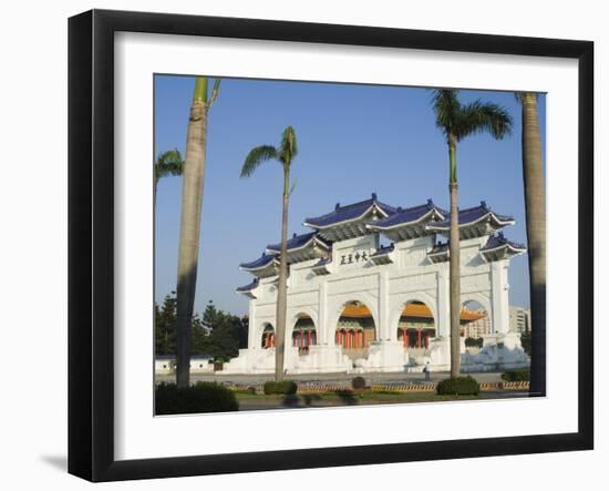 Chiang Kaishek Memorial Park, Taipei City, Taiwan-Christian Kober-Framed Photographic Print