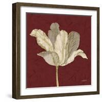 Chianti Behind Tulip-Diane Stimson-Framed Art Print