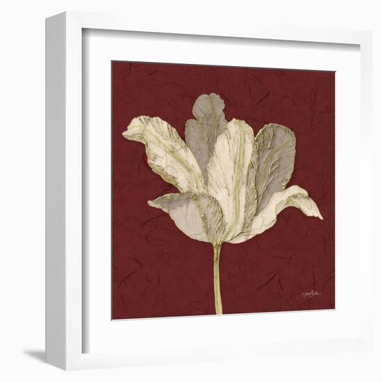 Chianti Behind Tulip-Diane Stimson-Framed Art Print