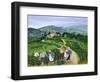 Chianti Classico, Villa Trasqua-Margaret Loxton-Framed Giclee Print