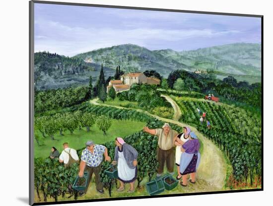 Chianti Classico, Villa Trasqua-Margaret Loxton-Mounted Giclee Print