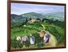 Chianti Classico, Villa Trasqua-Margaret Loxton-Framed Giclee Print