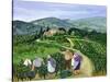 Chianti Classico, Villa Trasqua-Margaret Loxton-Stretched Canvas